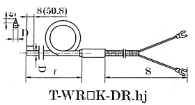 刀刃鎧裝熱電偶 T-WR□K-DR.hj